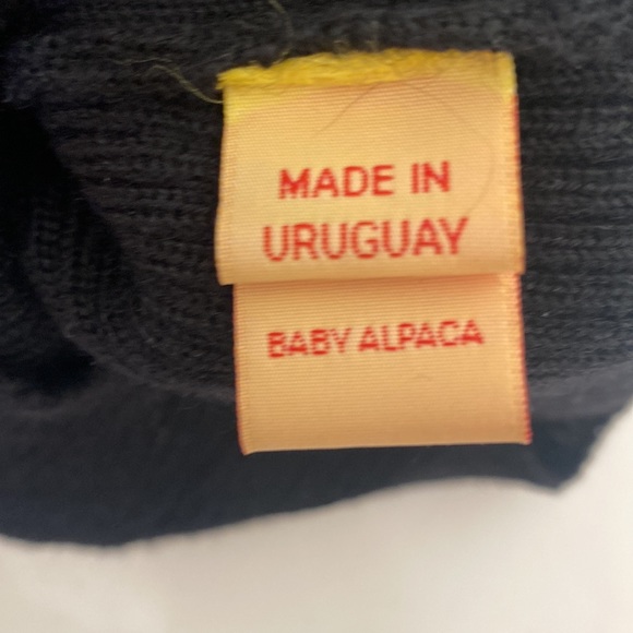 Catherine Malandrino 100% alpaca knit sweater tube top - Picture 6 of 6